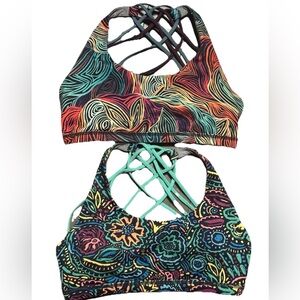 Born Primitive Vitality Women's Sports Bra Lot Size Small